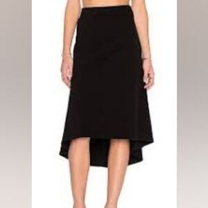 James Perse Black Tango Skirt Luxury Dance Party Size XL